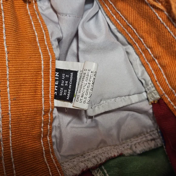 Colorful Patchwork Jeans - Picture 5 of 5